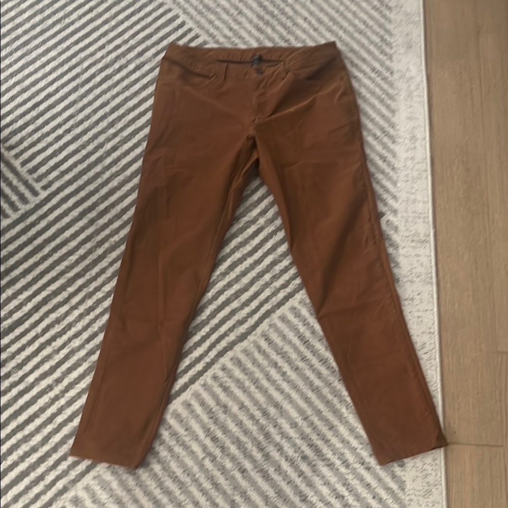 Lululemon ABC Slim-Fit 5 Pocket Pant 32L Utilitech, Fossil